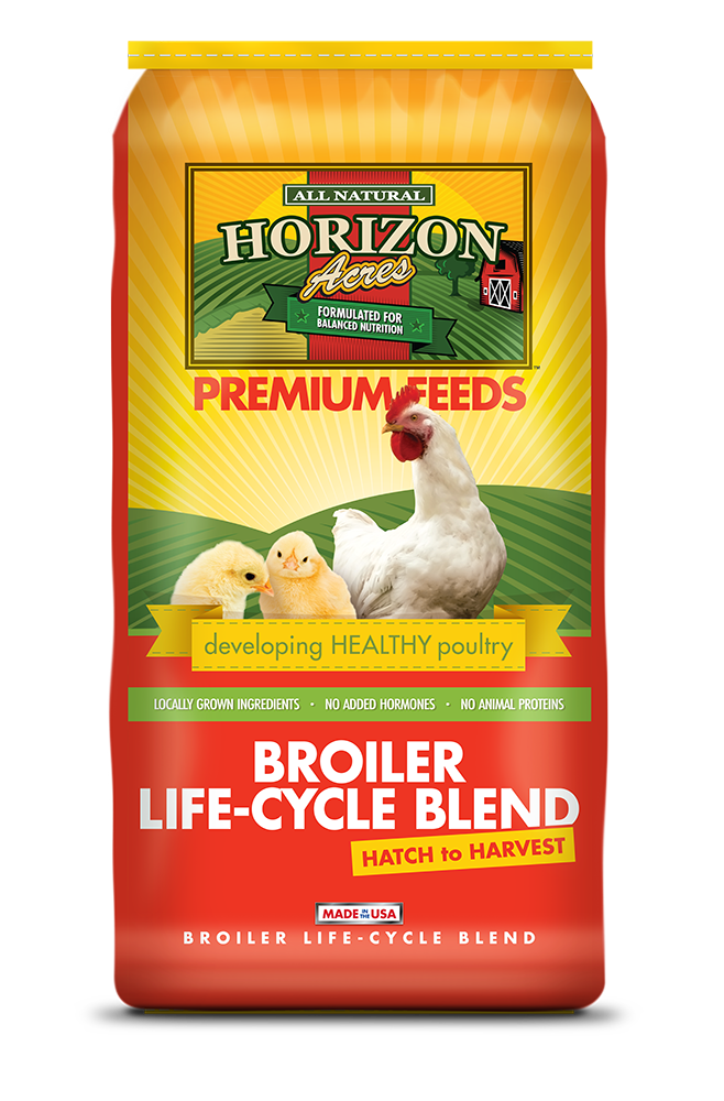 Horizon Acres Game Bird Feed - Broiler Life-Cycle Blend